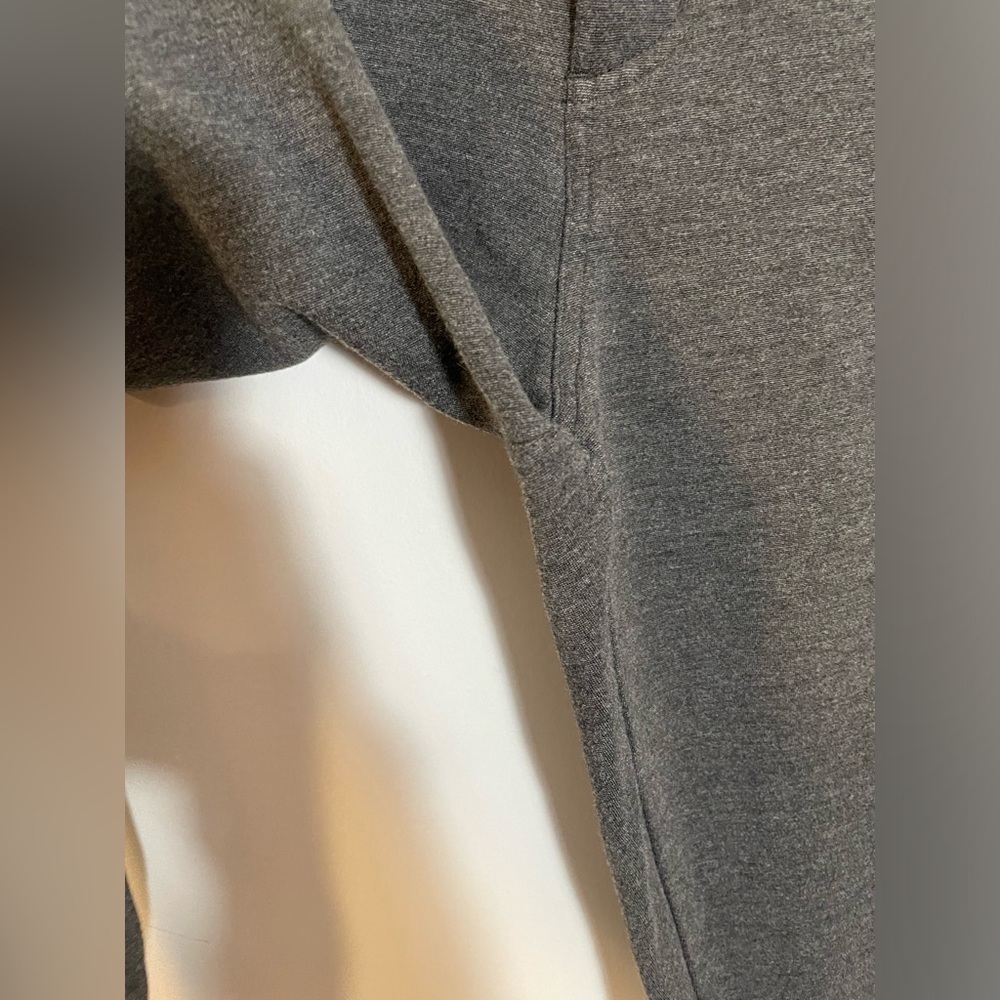 Title Nine Kate Pants Slim Women's Size 12 Gray Pointe Knit Drawstring Versatile - Picture 5 of 14